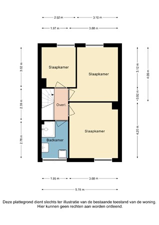 Plattegrond - Leienhoesstraat 24, 6413 CG Heerlen - Leienhoesstraat 24 Heerlen - Verdieping 2D.jpg